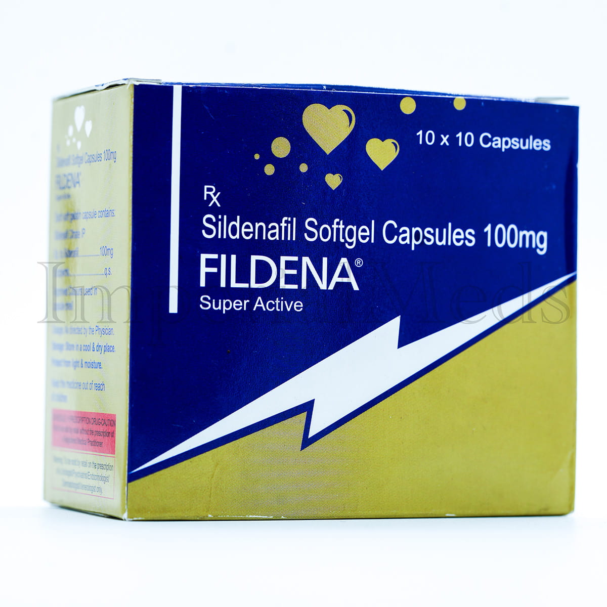 Fildena Super Active 100 Mg Sildenafil Citrate