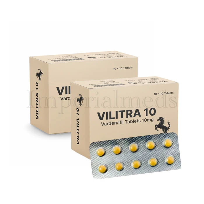 Vilitra 10 mg vardenafil tablets for mild erectile dysfunction treatment