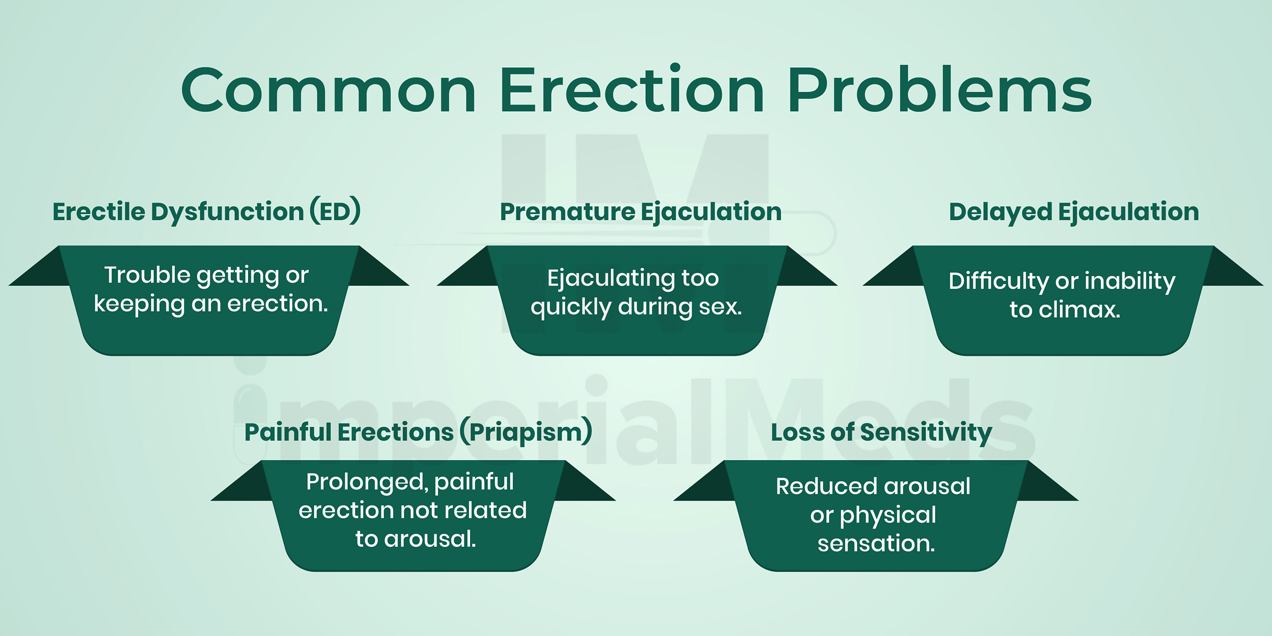Common Erection Problems Visual Guide