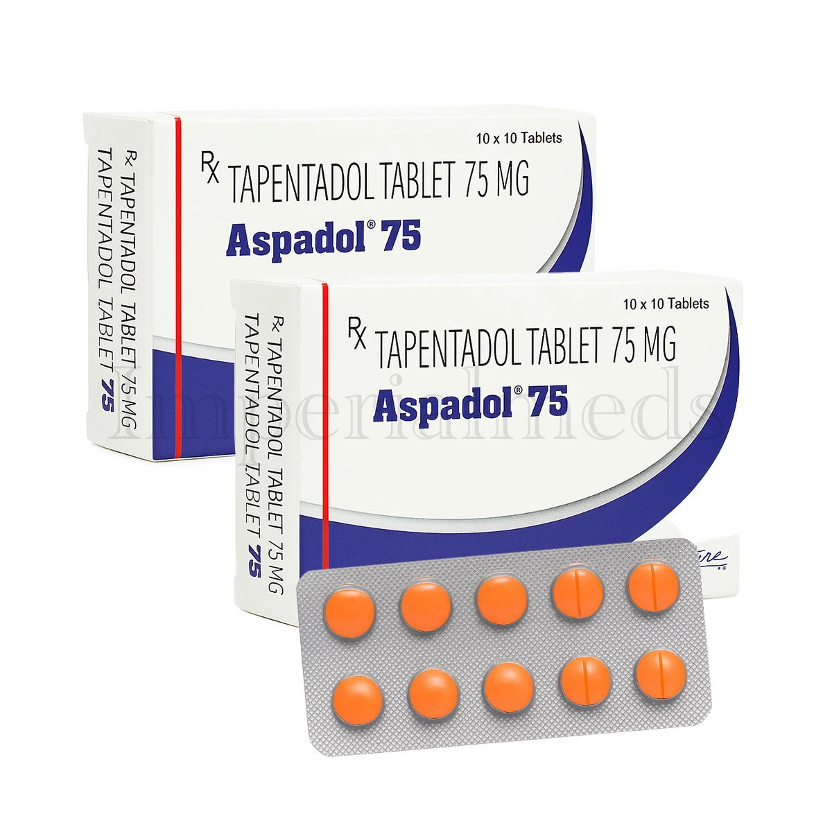 Aspadol 75mg Tapentadol Tablets Prescription Painkiller for Moderate Musculoskeletal and Neuropathic Pain