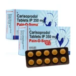 Pain O Soma 350 Carisoprodol Tablets Prescription Muscle Relaxant for Acute Musculoskeletal Pain Relief