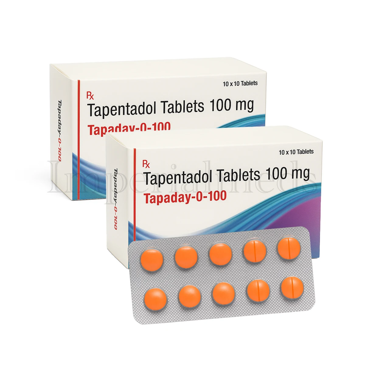 Tapaday O 100 Tapentadol Extended-Release Tablets Prescription Painkiller for Chronic Moderate to Severe Pain