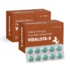 Vidalista D 80 mg tadalafil and dapoxetine tablets for erectile dysfunction and premature ejaculation treatment